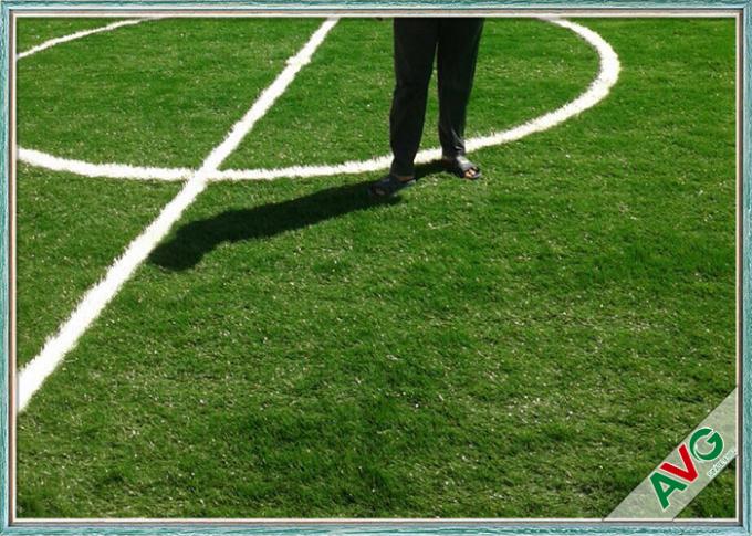 Unfading Zacht de Speelplaats Kunstmatig Synthetisch Gras van het Textuurvoetbal voor Campus 0
