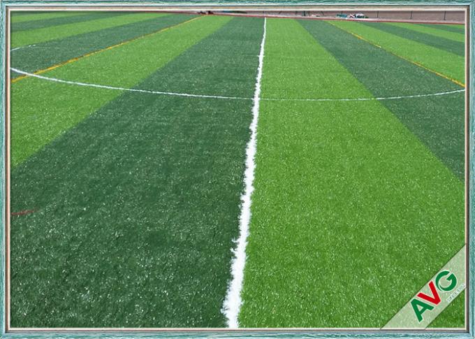 50mm/40mm het Voetbal Synthetisch Kunstmatig Gras van de Stapelhoogte voor Voetbalgebieden 0
