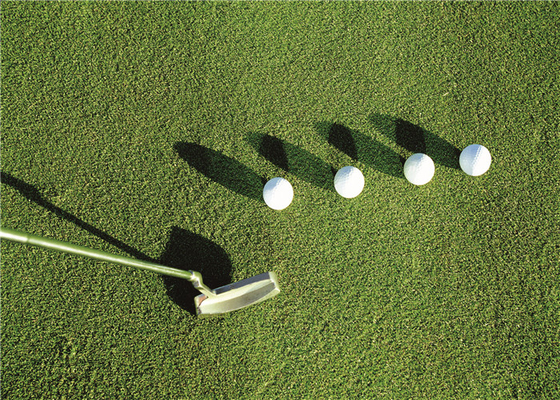 China De Sport die van de de herfstlente Groen Kunstmatig Golfgras met de Weide van het Schokstootkussen zetten leverancier