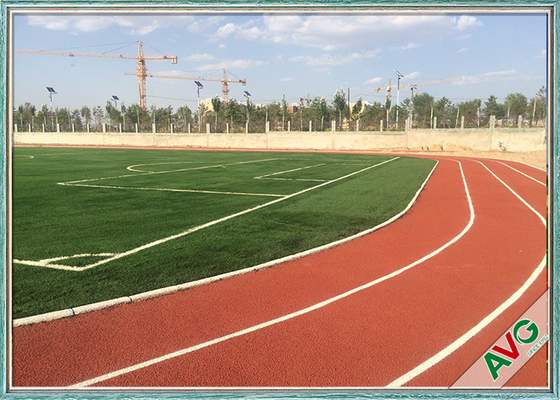 CHINA Uniek Fibrillated Kunstmatig Gras 12000 van het Structuurvoetbal Dtex-Volheidsoppervlakte leverancier