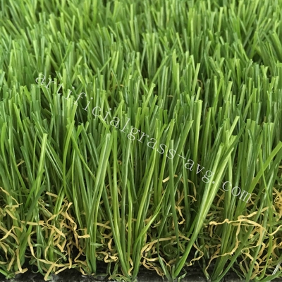 CHINA Zijdeachtige Zachte Monofilament PE + het Krullende Openlucht Kunstmatige Gras van pp/de Kunstmatige Deken van het Grastapijt leverancier