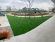 Goede Stijfheid Gras van het 45mm Hoogte het Kunstmatige Gras voor het Modelleren van Tuin leverancier