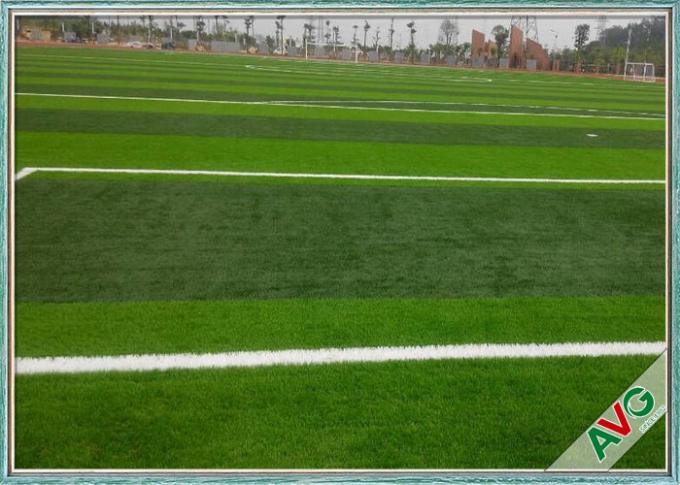Het hoge de Voetbal Kunstmatige Gras 100% van de Slijtageweerstand recycleerde Milieuvriendelijk 0