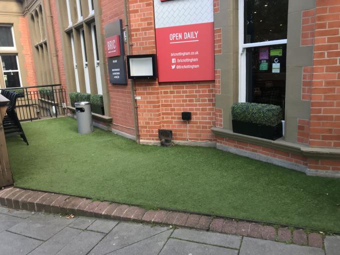 Landschapsgras 20mm Grastapijt voor het Tuinieren Plastic Gras 0