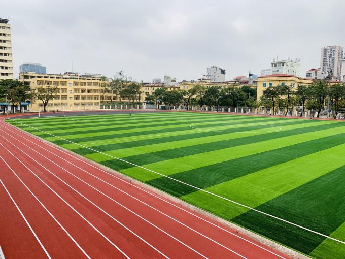 45mm het Kunstmatige van het de Voetbal Kunstmatige Gras van het Grasvoetbal Kunstmatige Gras voor Voetbalgebied 0