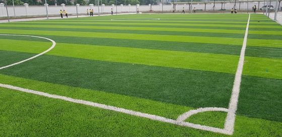 CHINA 65mm van de het grasvoetbal van het voetbal het synthetische gras kunstmatige valse gras leverancier