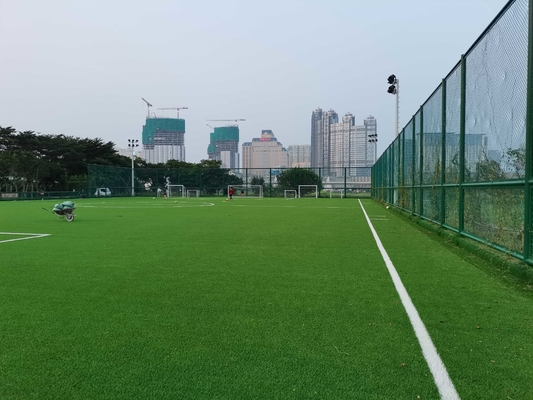 CHINA AVG 60mm van het het Grasgras van de Voetbalvoetbal de Kunstmatige Prijs van Futsal Gazon Synthetique voor Groothandel leverancier