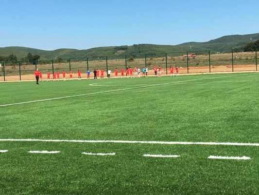 CHINA Het hoogwaardige Nieuwe van het de Voetbalgras van de Ontwerpcombinatie Kunstmatige Gras leverancier