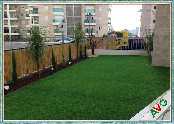 CHINA PE + het Huis Openlucht Kunstmatige Groene/Appelgroene Kleur van het Grasgebied van pp de Materiële leverancier