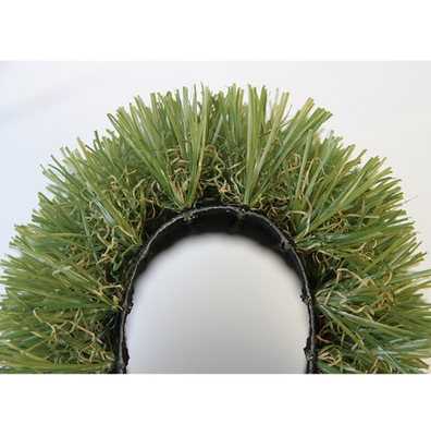 CHINA Groen de Tuin Kunstmatig Gras van het Tapijtbroodje 60mm Hoogte Brede Golvende Steen leverancier