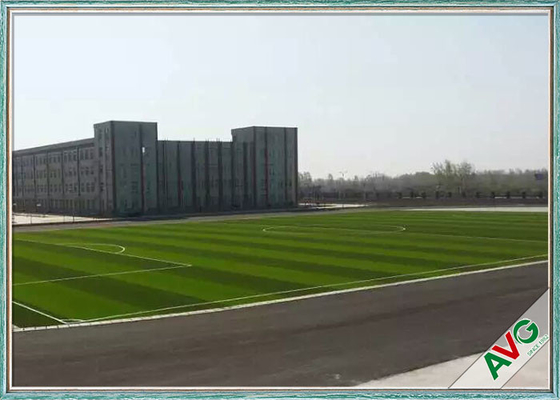 CHINA Het hoog Inopnieuw gebondene Kunstmatige Gras van de Veerkrachtvoetbal met pp + NETTO Steun leverancier