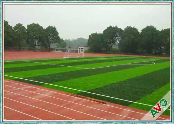 CHINA Standaard Anti UV de Voetbal Kunstmatig Gras van FIFA met Geweven Steunende Monofilament PE leverancier