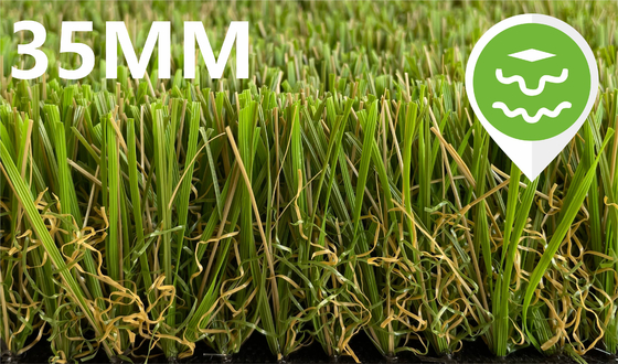 CHINA De Tuin Kunstmatig Gras van het landschaps Synthetisch Gazon 35mm Hoogte leverancier