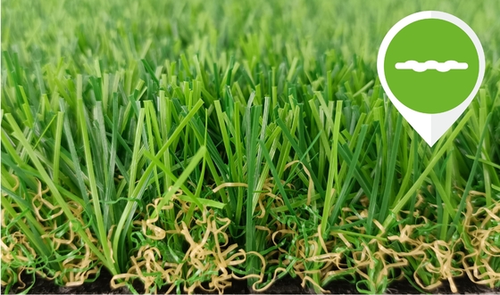 30MM het Kunstmatige Synthetische Gras van het Grastapijt voor Kunstmatige het Gras van het Tuinlandschap leverancier