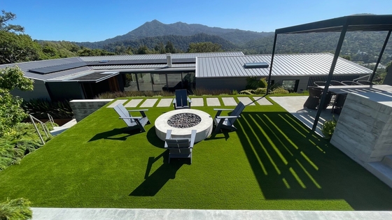 Het modellerende Mat Home Garden Turf Carpet-Openlucht Groene Kunstmatige Gras van de Grasdeken leverancier