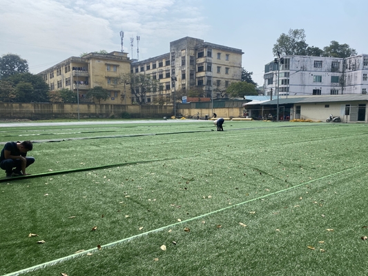 PE Samenstelling 50mm Vals Voetbalgras voor Openlucht Binnen leverancier