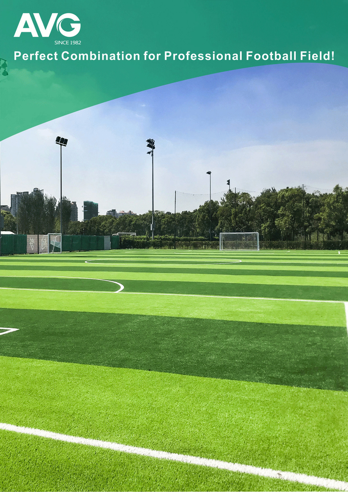 Olive Bi Color Football Artificial-Graspe Samenstelling FIFA 0